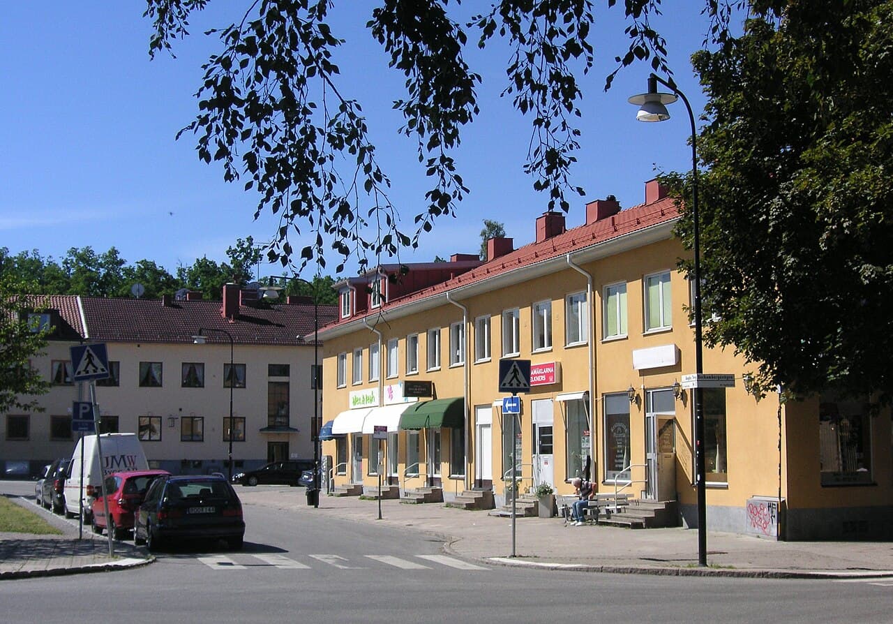 Ängby torg in Bromma